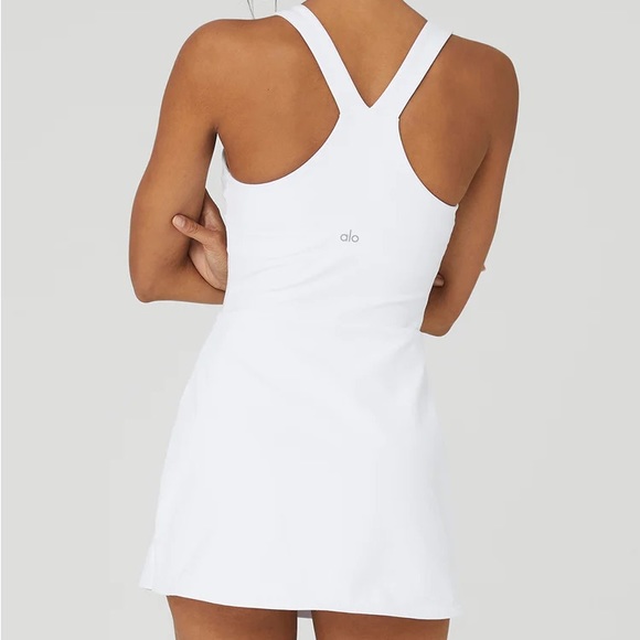 ALO Yoga Dresses & Skirts - ALO White Airbrush Real Dress M